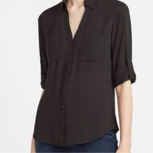 Express The Portofino Shirt in Pitch Black
